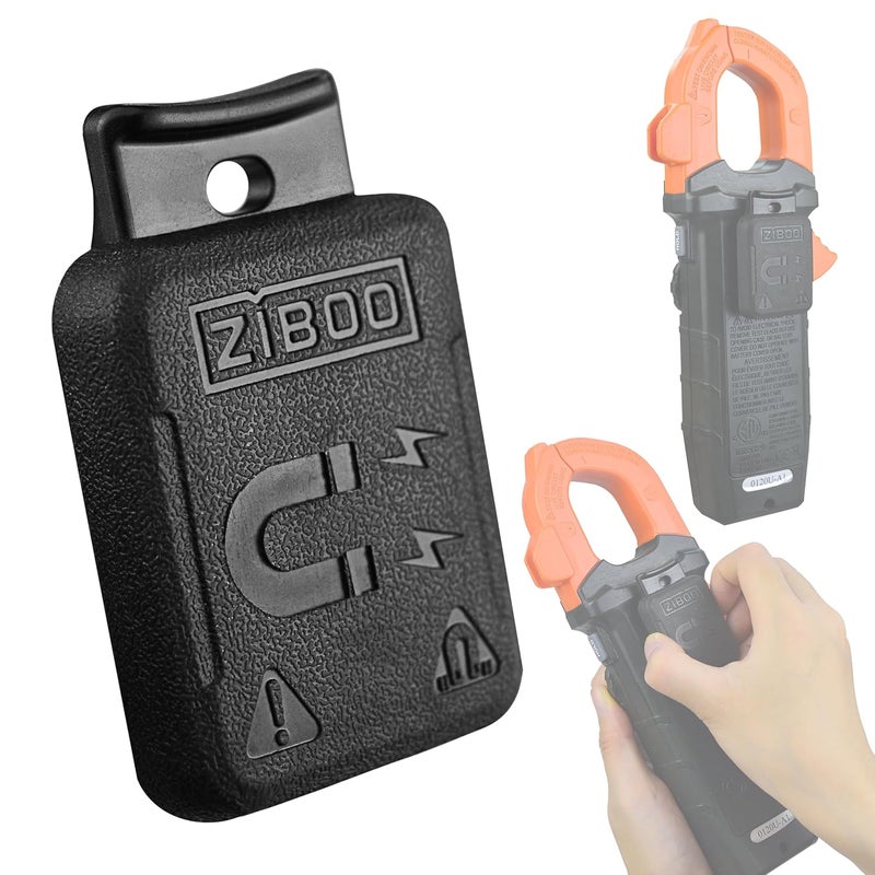 ZIBOO 69445 Magnetic Hanger Compatible with Klein Tools Clamp Meters and Multimeters with Powerful Rare Earth Magnets Compatible with Klein Tools CL120, CL220, CL320, CL390, CL600, CL700, CL800 - Image 1